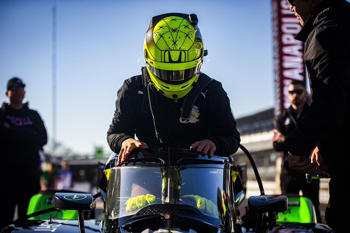 Mick Schumacher Indycar Rahal Letterman Lanigan Racing Honda Test Indianapolis 2025