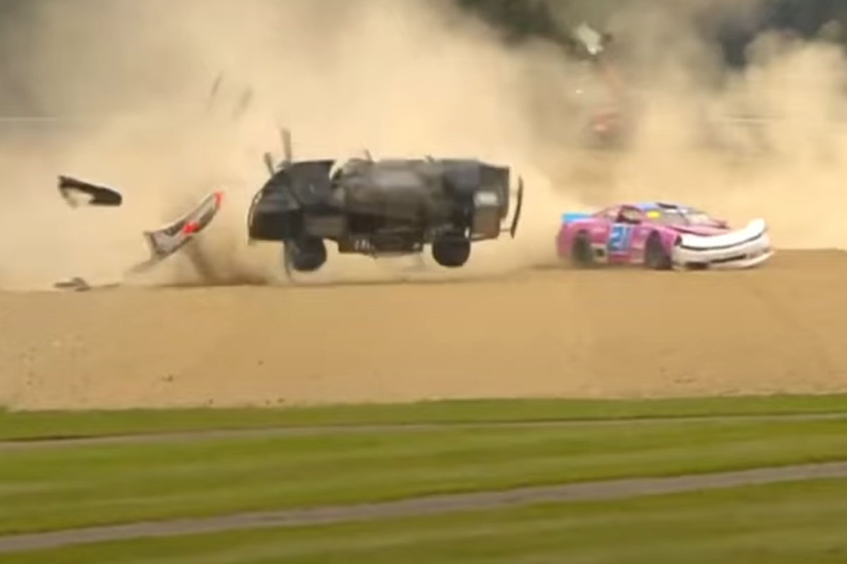 Giorgio Maggi, Chevrolet Camaro, Credit: NASCAR Euro Series