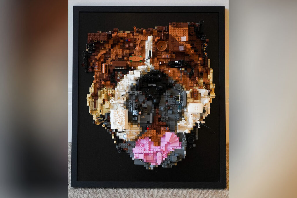 Lewis Hamilton, Roscoe, Credit: Lewis Hamilton / Instagram