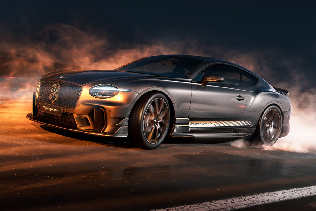 Bentley Continental GT mit 666 PS! Neuer Supersports jagt die Rennstrecke