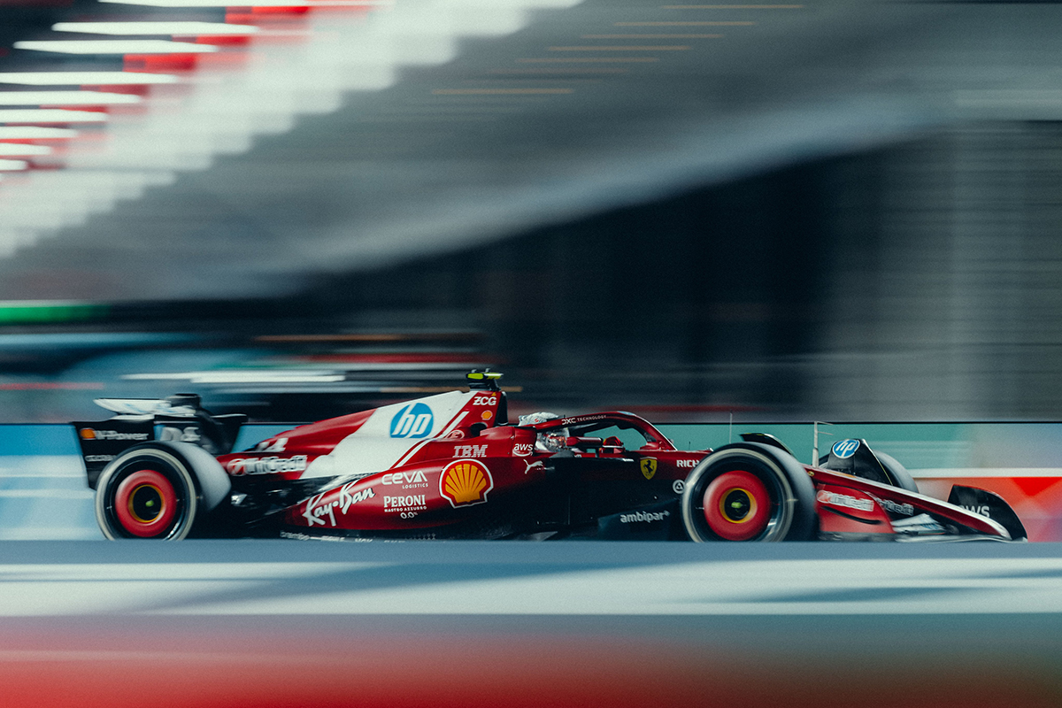 Formel 1 Lewis Hamilton Ferrari Las Vegas 2025