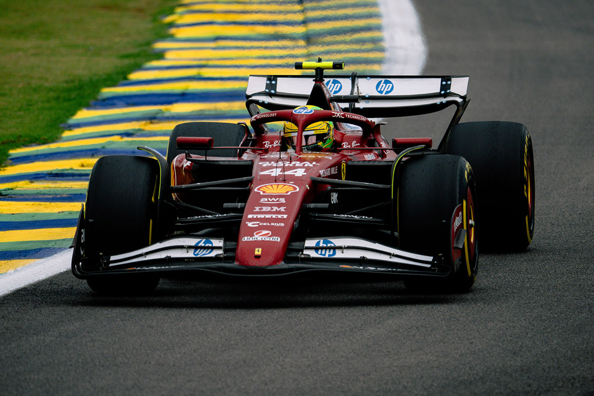 Formel 1 Lewis Hamilton Ferrari Brasilien 2025