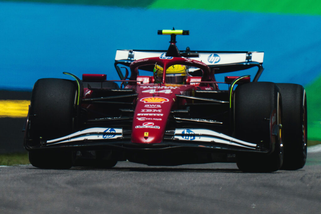 Formel 1 Lewis Hamilton Ferrari Brasilien 2025