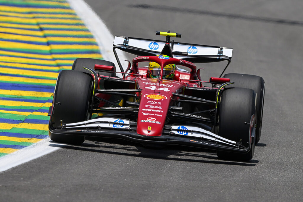 Formel 1 Lewis Hamilton Ferrari Brasilien 2025