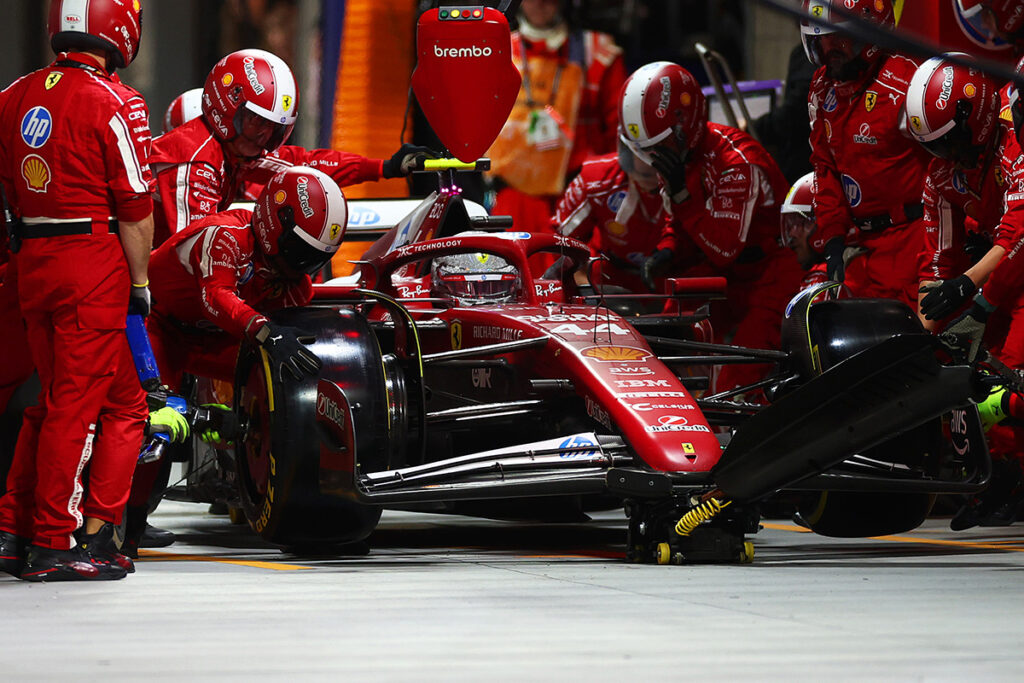 Formel 1 Lewis Hamilton Ferrari Las Vegas 2025