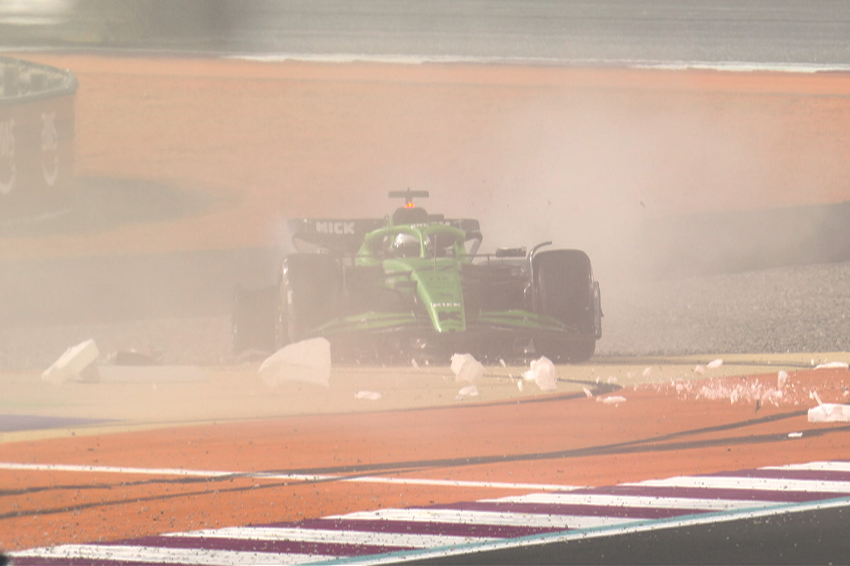 Formel 1 Nico Hülkenberg Crash Katar 2025
