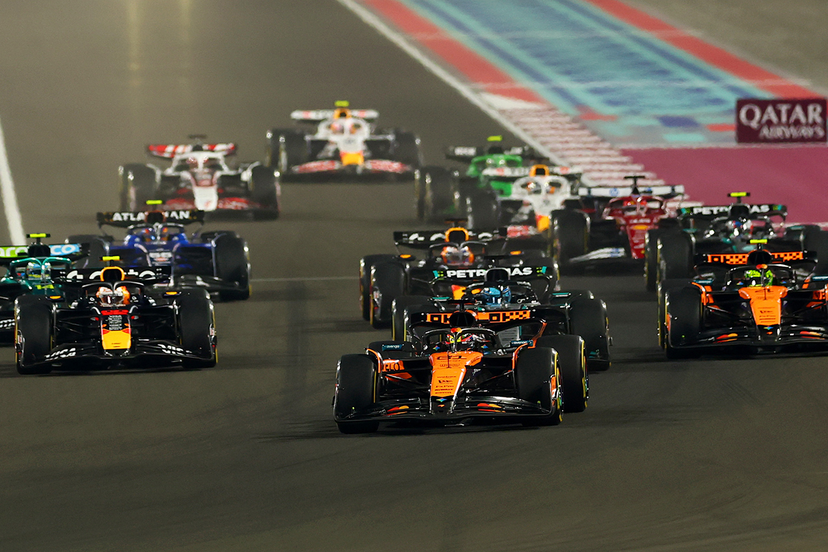 Formel 1 Katar Sprint Start 2025