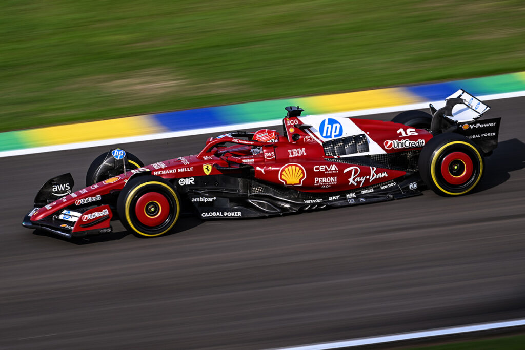 Formel 1 Charles Leclerc Ferrari Brasilien 2025