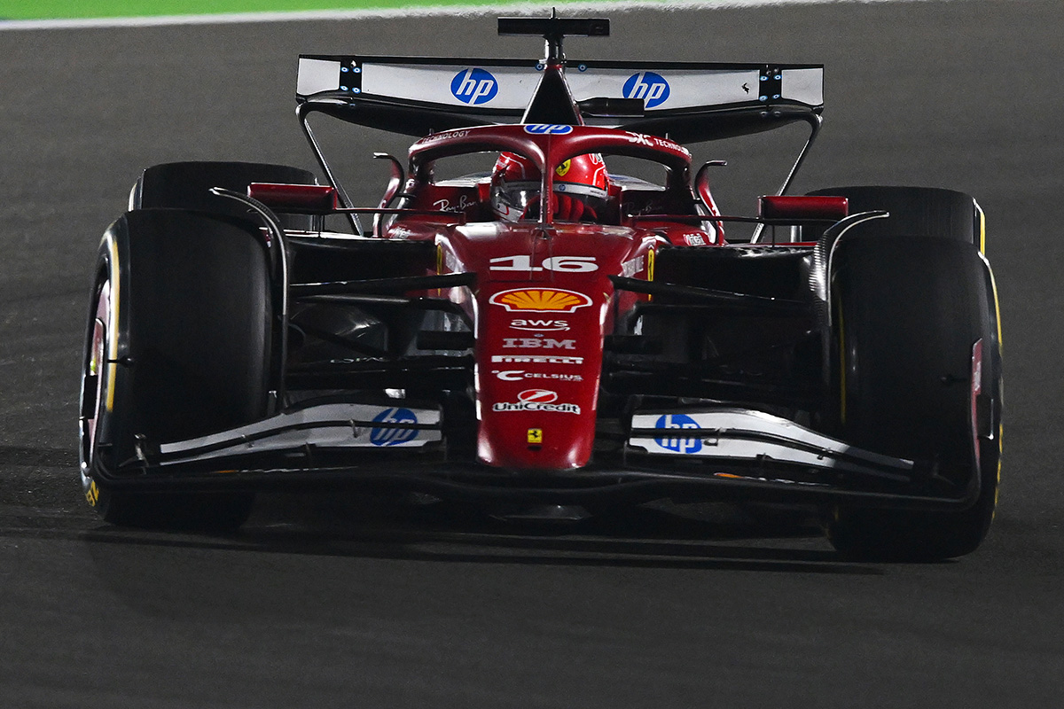 Formel 1 Charles Leclerc Ferrari Katar 2025