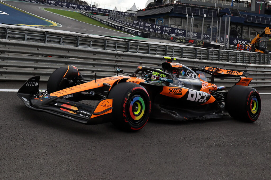 Formel 1 Lando Norris McLaren Brasilien 2025
