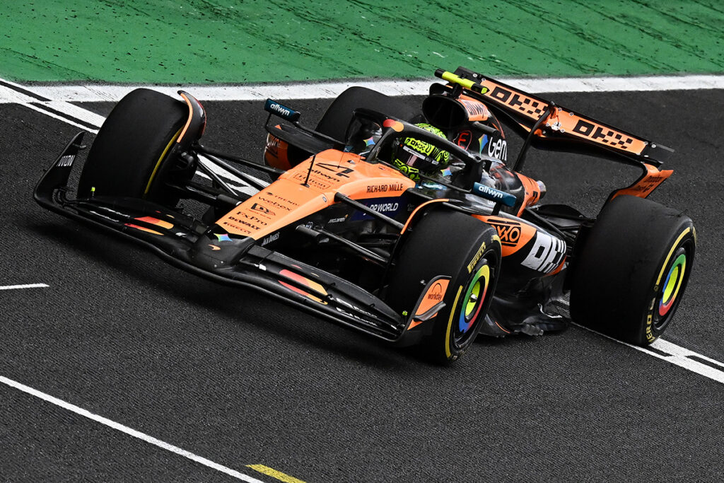 Formel 1 Lando Norris McLaren Brasilien 2025