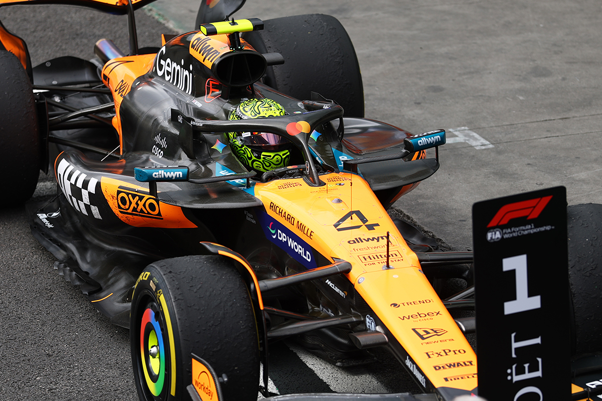 Formel 1 Lando Norris McLaren Brasilien 2025