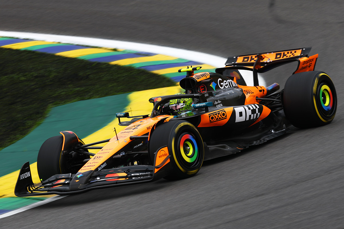 Formel 1 Lando Norris McLaren Brasilien 2025