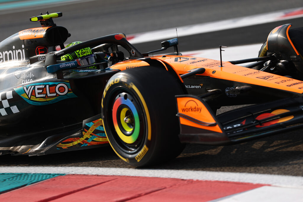 Formel 1 Lando Norris McLaren Abu Dhabi 2025