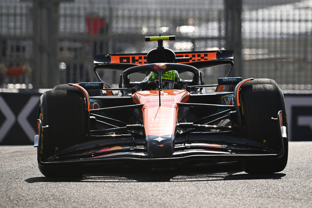 Formel 1 Lando Norris McLaren Abu Dhabi 2025