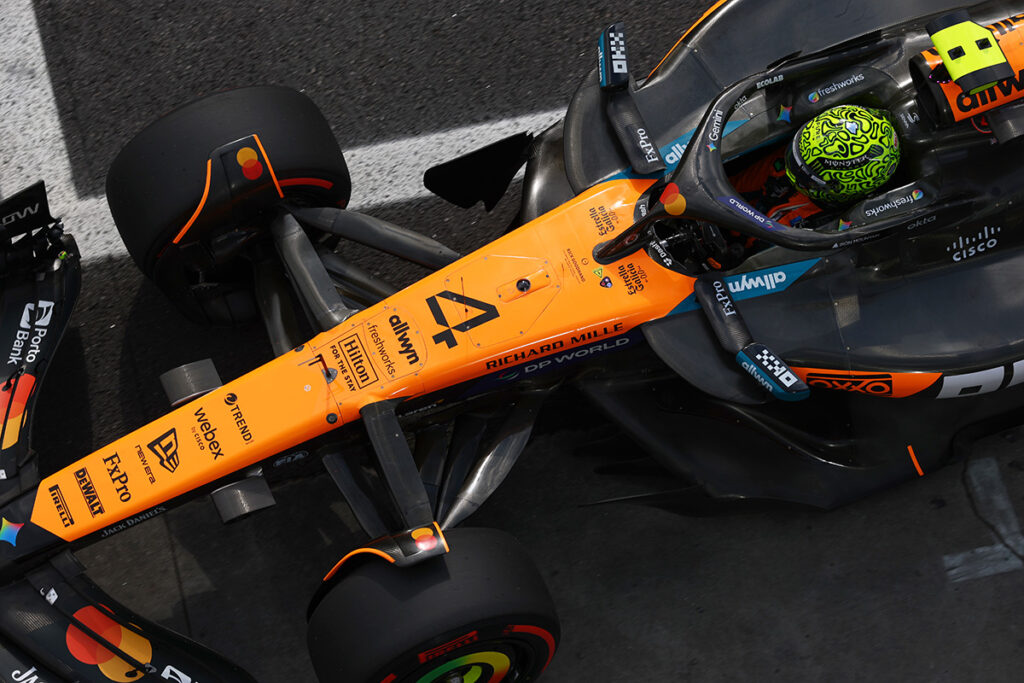 Formel 1 Lando Norris McLaren Brasilien 2025