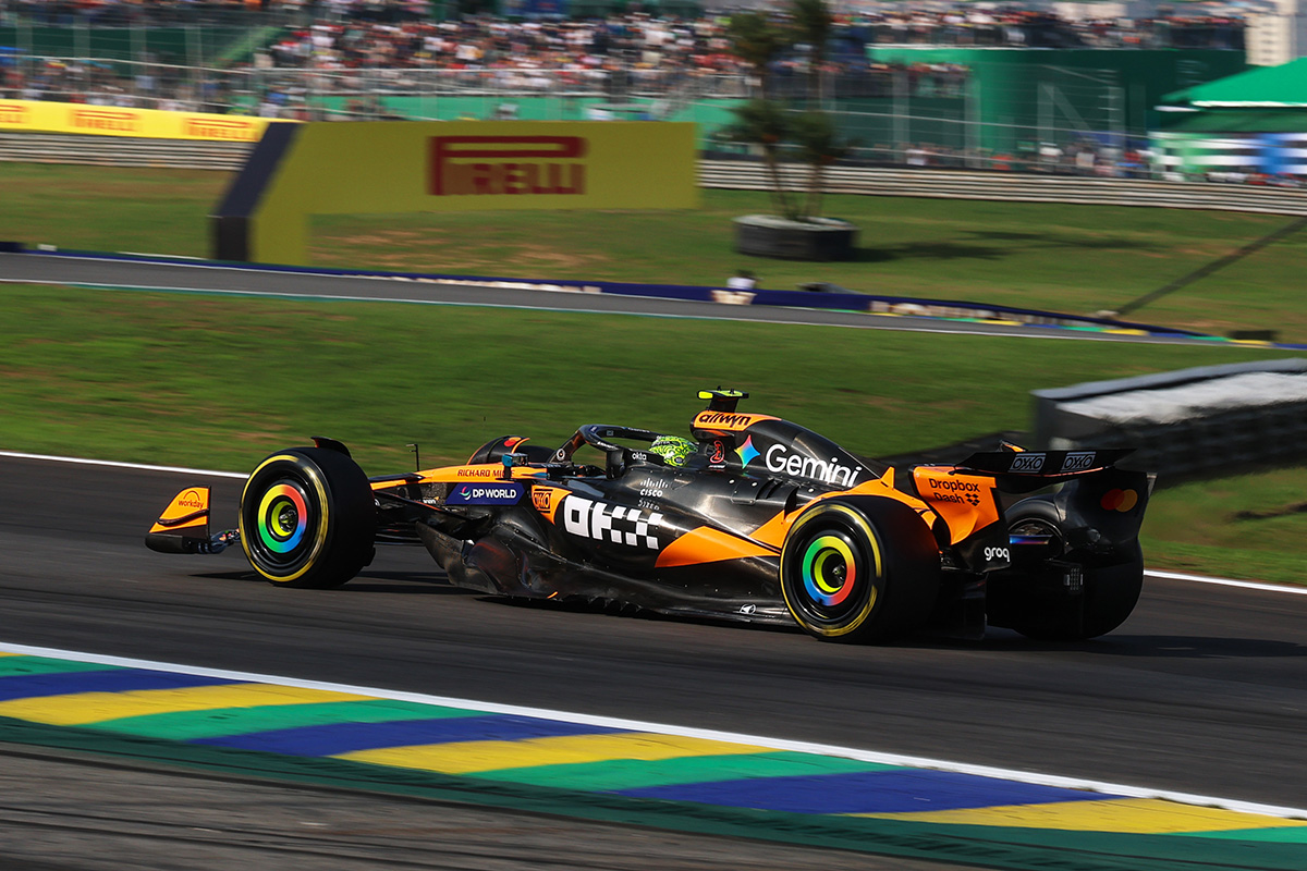 Formel 1 Lando Norris McLaren Brasilien 2025