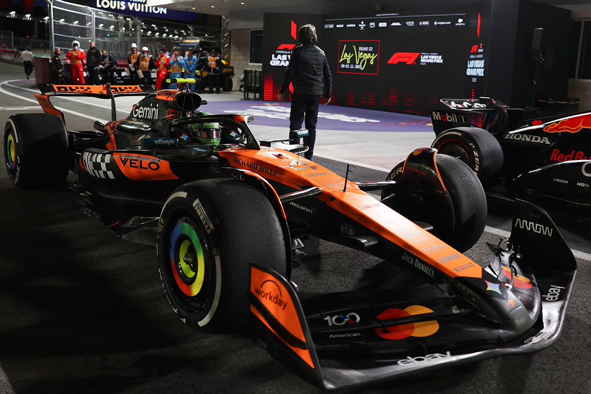 Formel 1 Lando Norris McLaren Las Vegas 2025