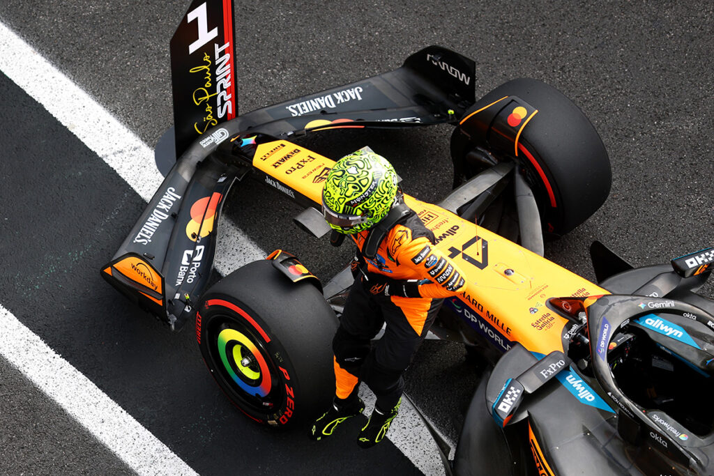 Formel 1 Lando Norris McLaren Brasilien 2025
