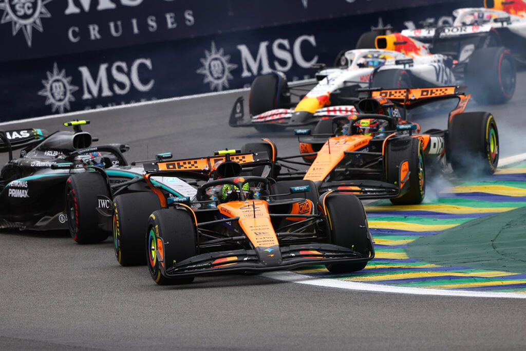 Formel 1 Lando Norris Oscar Piastri Kimi Antonelli Brasilien 2025