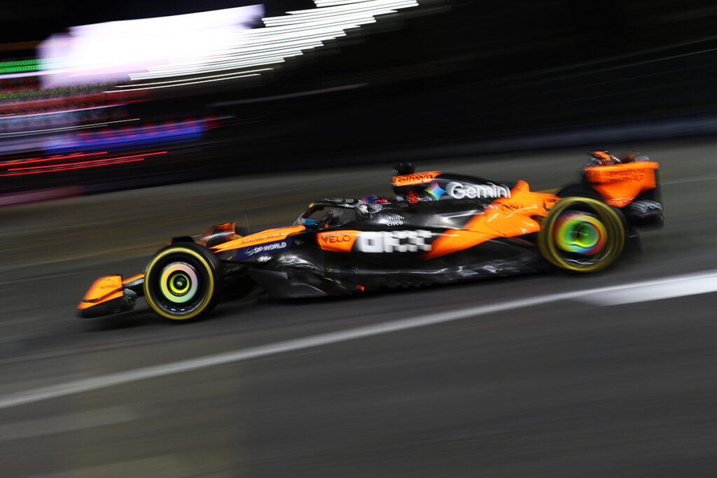 Formel 1 Oscar Piastri McLaren Las Vegas 2025