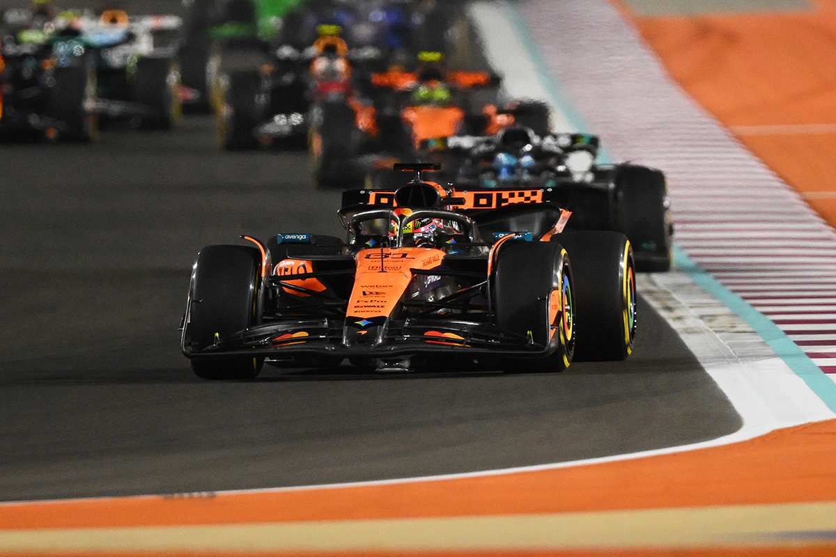 Formel 1 Oscar Piastri McLaren Katar 2025