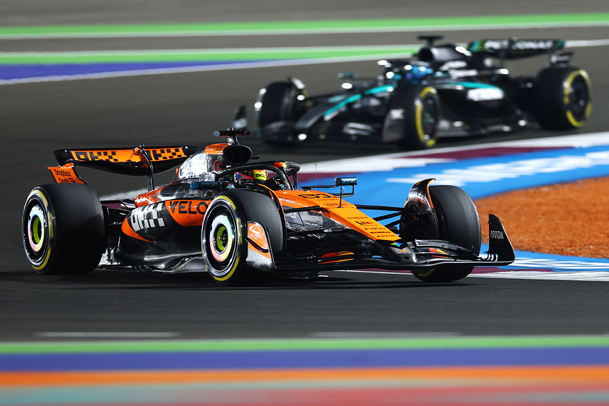 Formel 1 Oscar Piastri McLaren Katar 2025