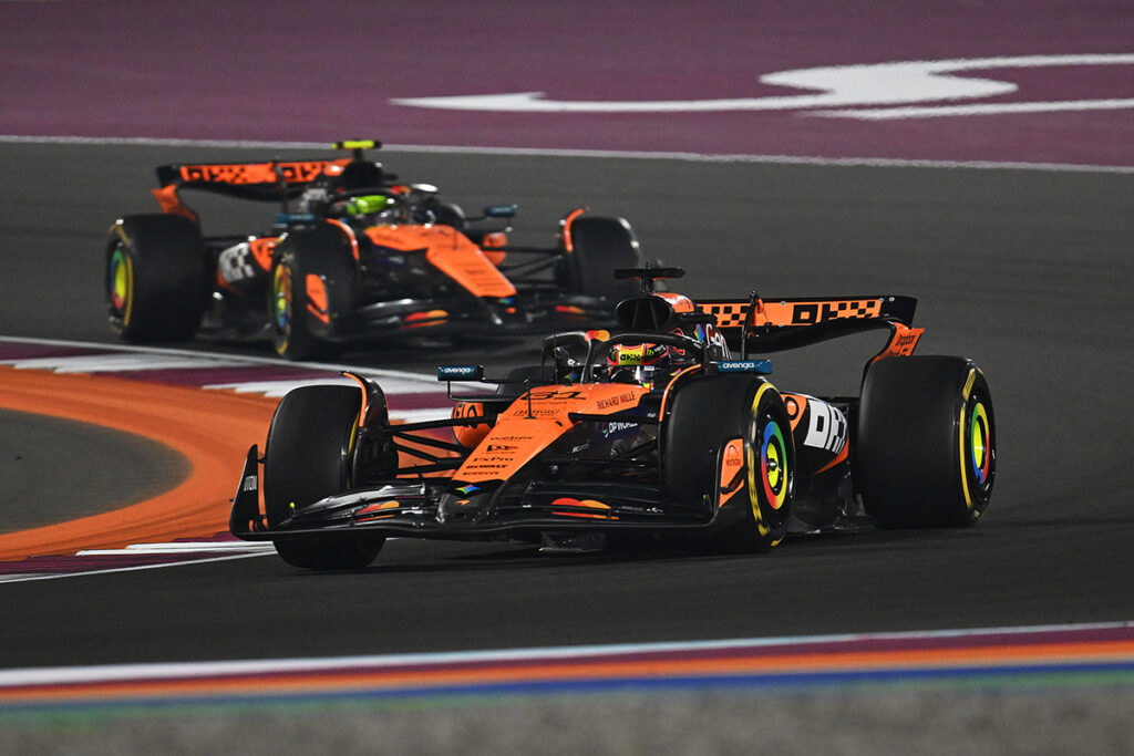 Formel 1 Oscar Piastri Lando Norris McLaren Katar 2025