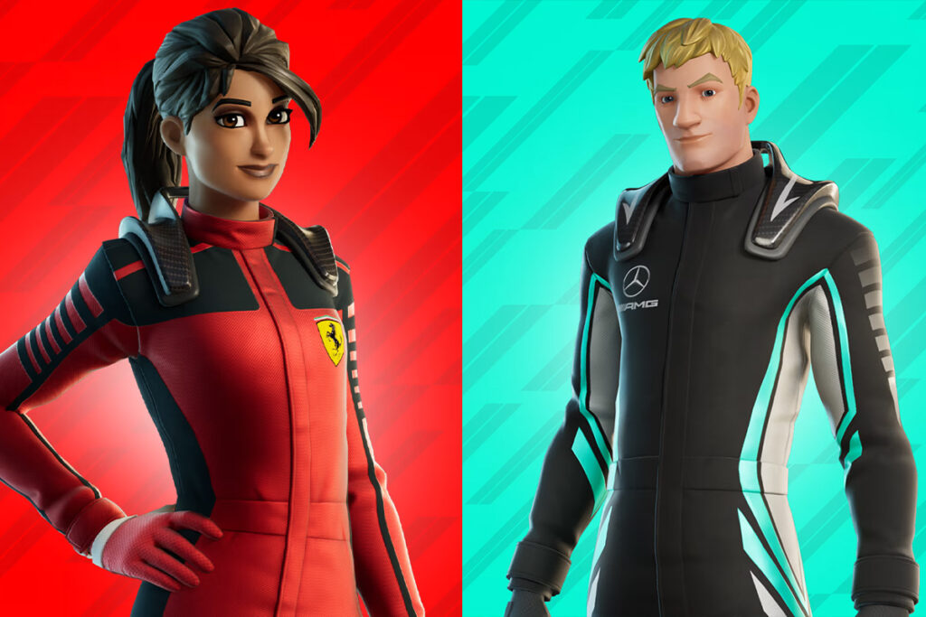 Formel 1 x Fortnite
