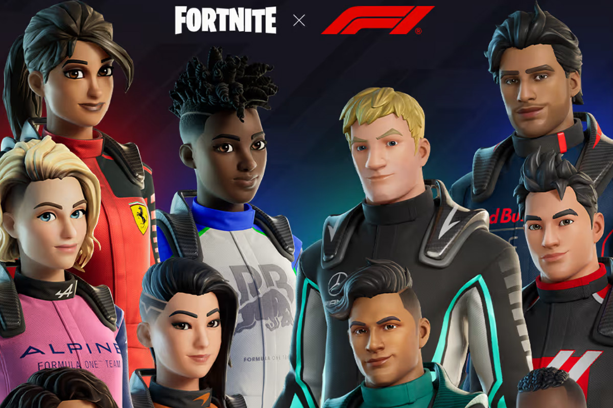 Formel 1 x Fortnite