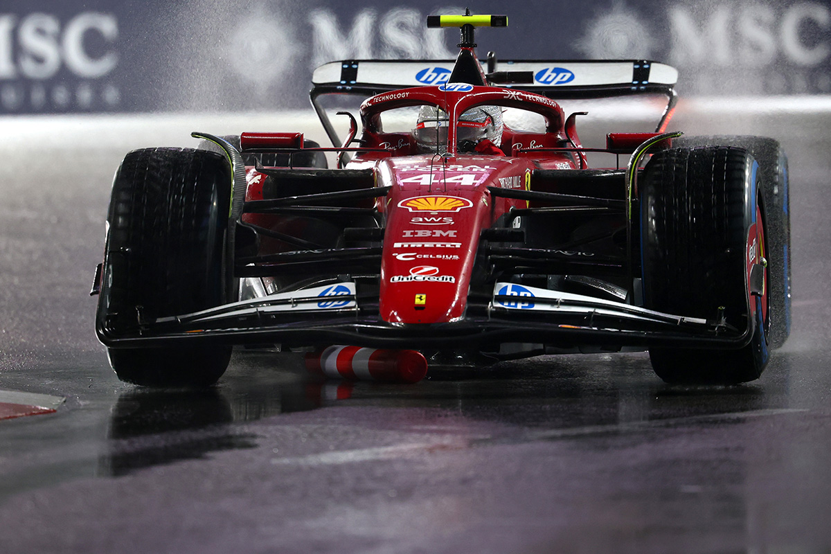 Formel 1 Lewis Hamilton Ferrari Las Vegas 2025