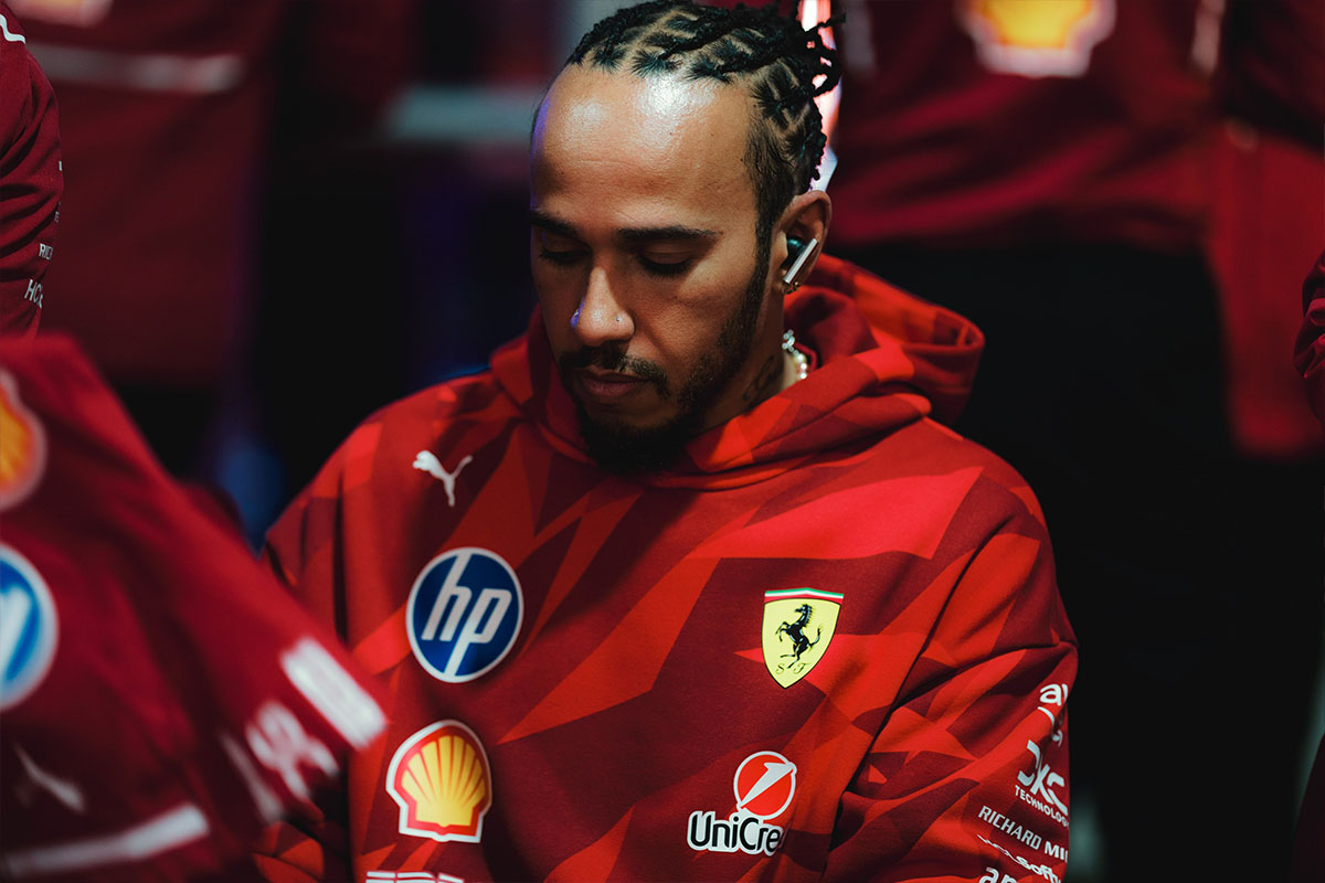 Lewis Hamilton, Las Vegas 2025, Credit: Ferrari
