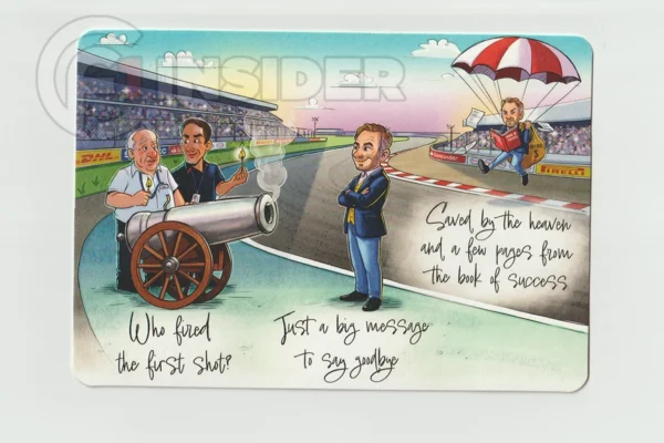 Bernie Ecclestone, Weihnachtskarte 2025