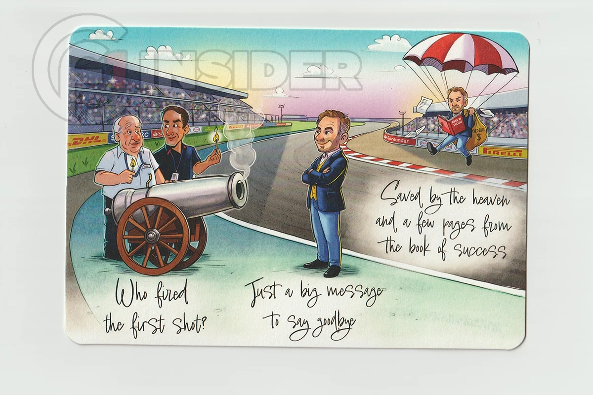 Bernie Ecclestone, Weihnachtskarte 2025