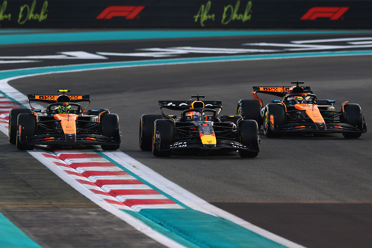 Formel 1 Lando Norris Max Verstappen Oscar Piastri Abu Dhabi 2025