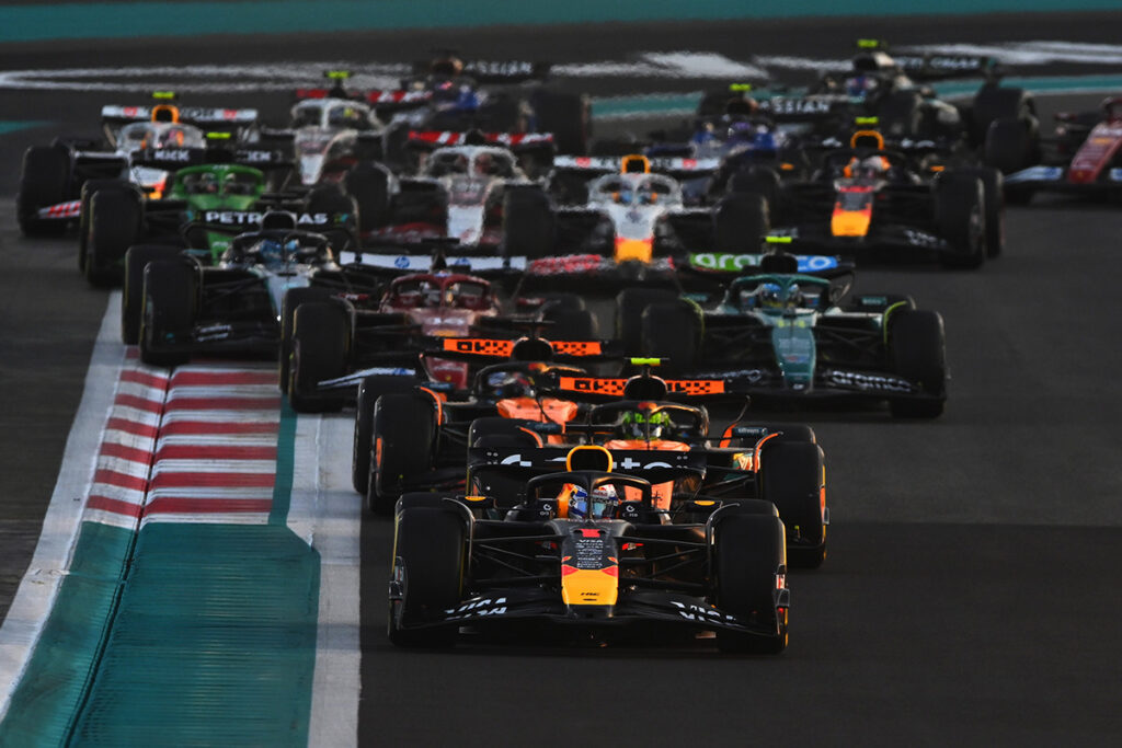 Formel 1 Abu Dhabi GP 2025 Start