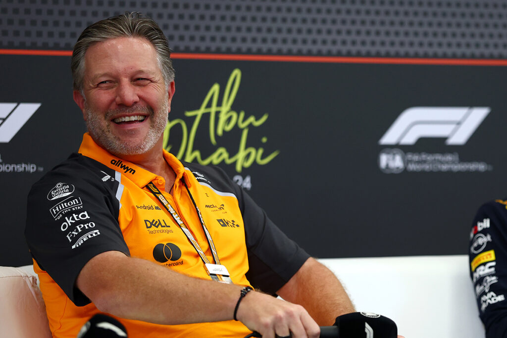 Formel 1 Zak Brown McLaren Abu Dhabi 2025
