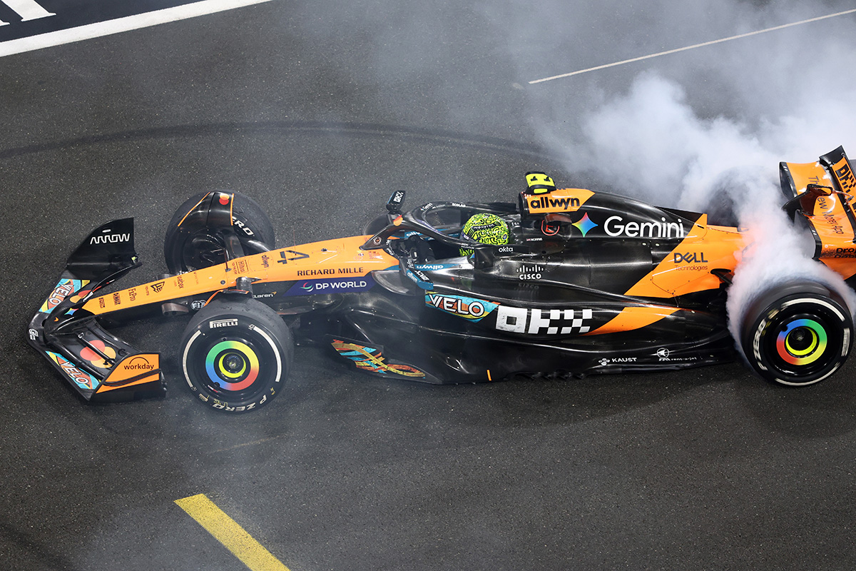 Formel 1 Lando Norris McLaren Weltmeister Abu Dhabi 2025