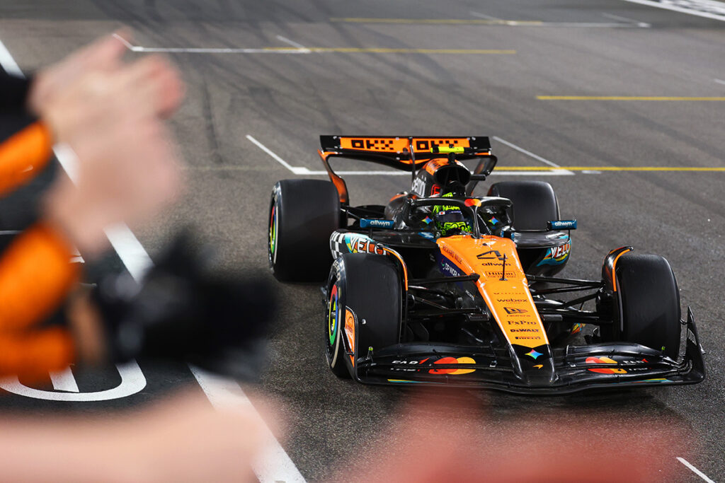 Formel 1 Lando Norris McLaren Weltmeister Abu Dhabi 2025