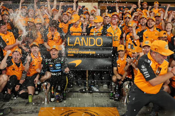 Formel 1 Lando Norris McLaren Weltmeister Abu Dhabi 2025