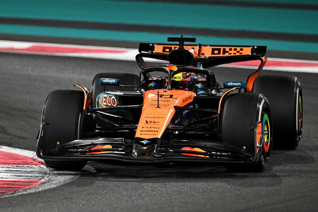 Formel 1 Oscar Piastri McLaren Abu Dhabi 2025
