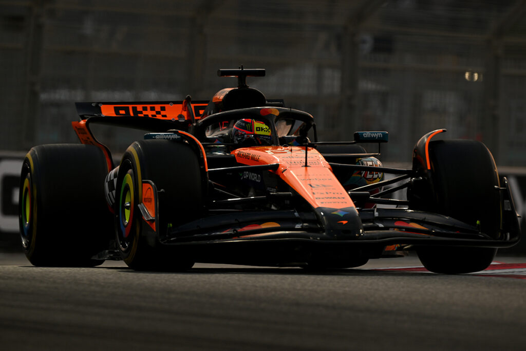 Formel 1 Oscar Piastri McLaren Abu Dhabi 2025
