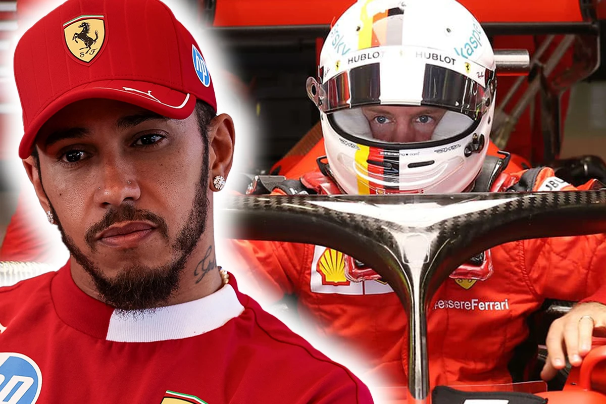Lewis Hamilton, Sebastian Vettel, Ferrari, Credit: Ferrari