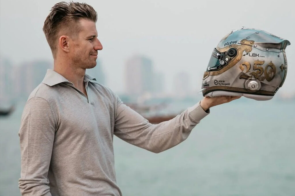 Nico Hülkenberg, 250. Grand Prix, Abu Dhabi 2025, Credit: Nico Hülkenberg/Instagram