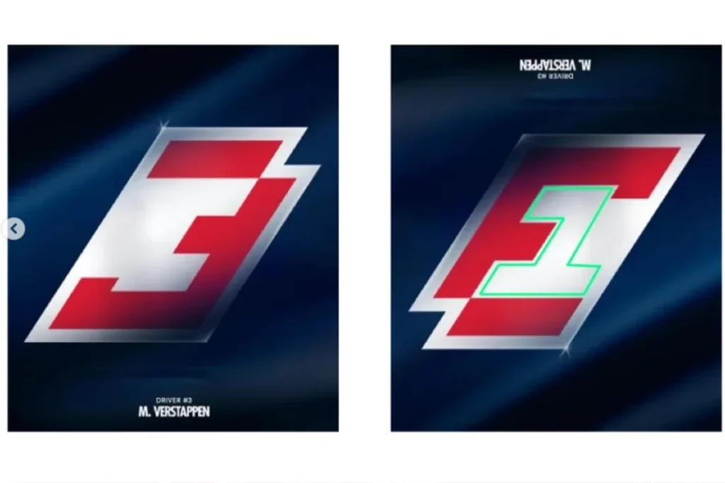 Max Verstappen, Startnummer, Credit: F1 Troll / Instagram