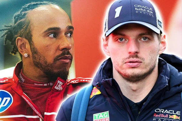 Lewis Hamilton, Max Verstappen, Credit: Ferrari / Red Bull Content Pool
