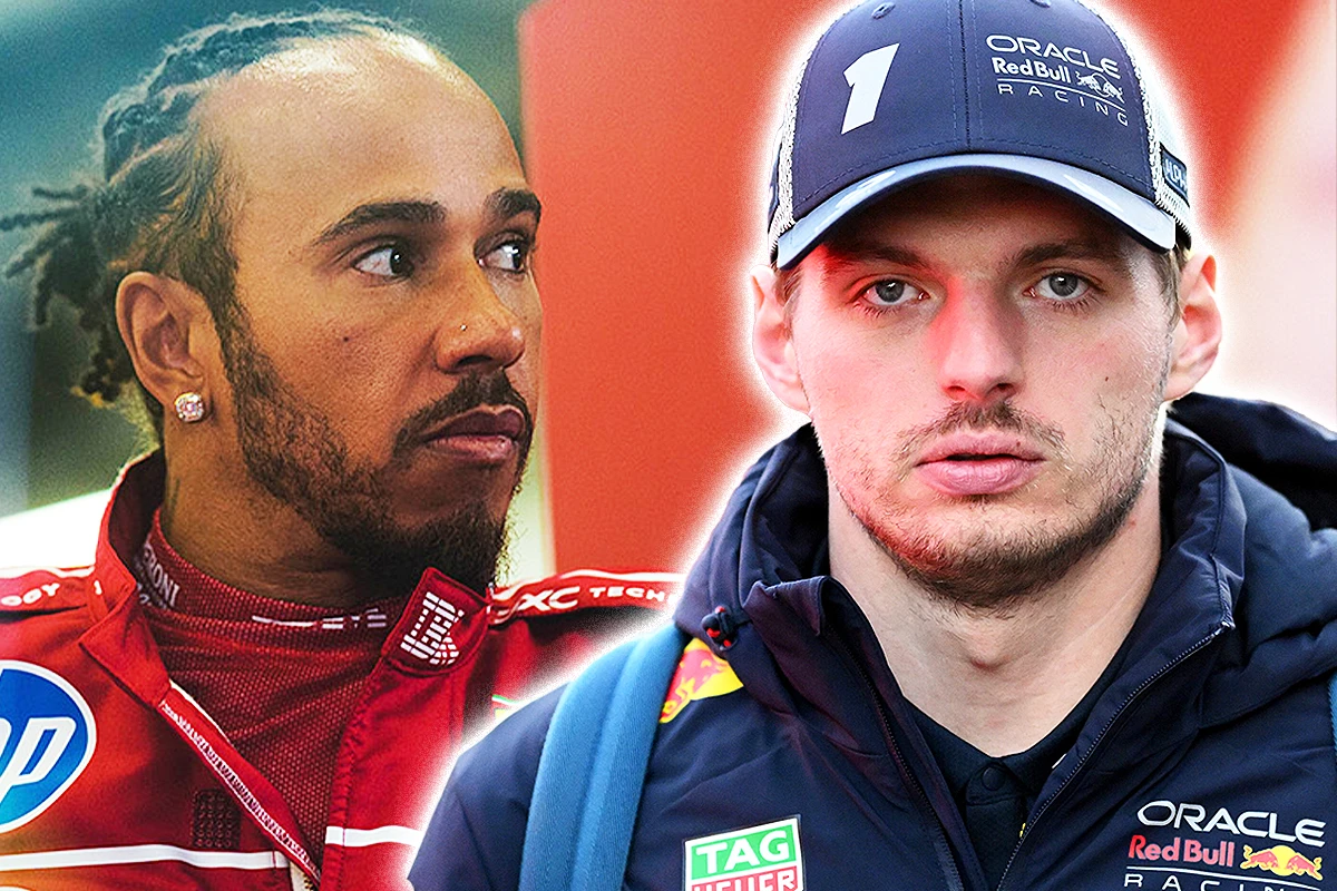 Lewis Hamilton, Max Verstappen, Credit: Ferrari / Red Bull Content Pool