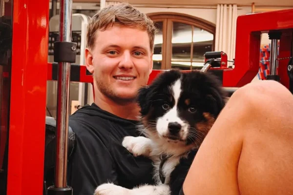 Mick Schumacher und Indie, Credit: Mick Schumacher / Instagram