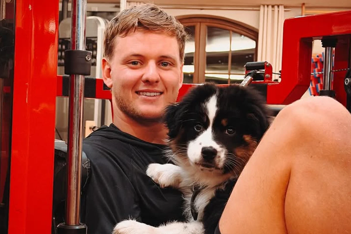 Mick Schumacher und Indie, Credit: Mick Schumacher / Instagram