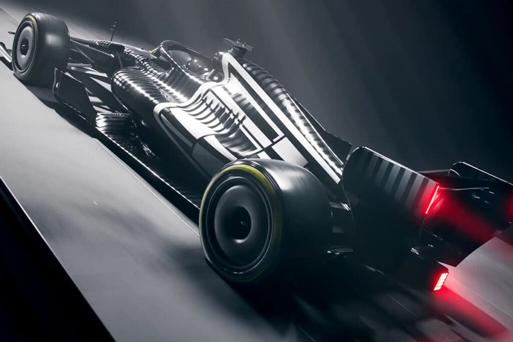 Formel 1 Cadillac 2026, Testfahrten Sonderlackierung, Credit: Cadillac